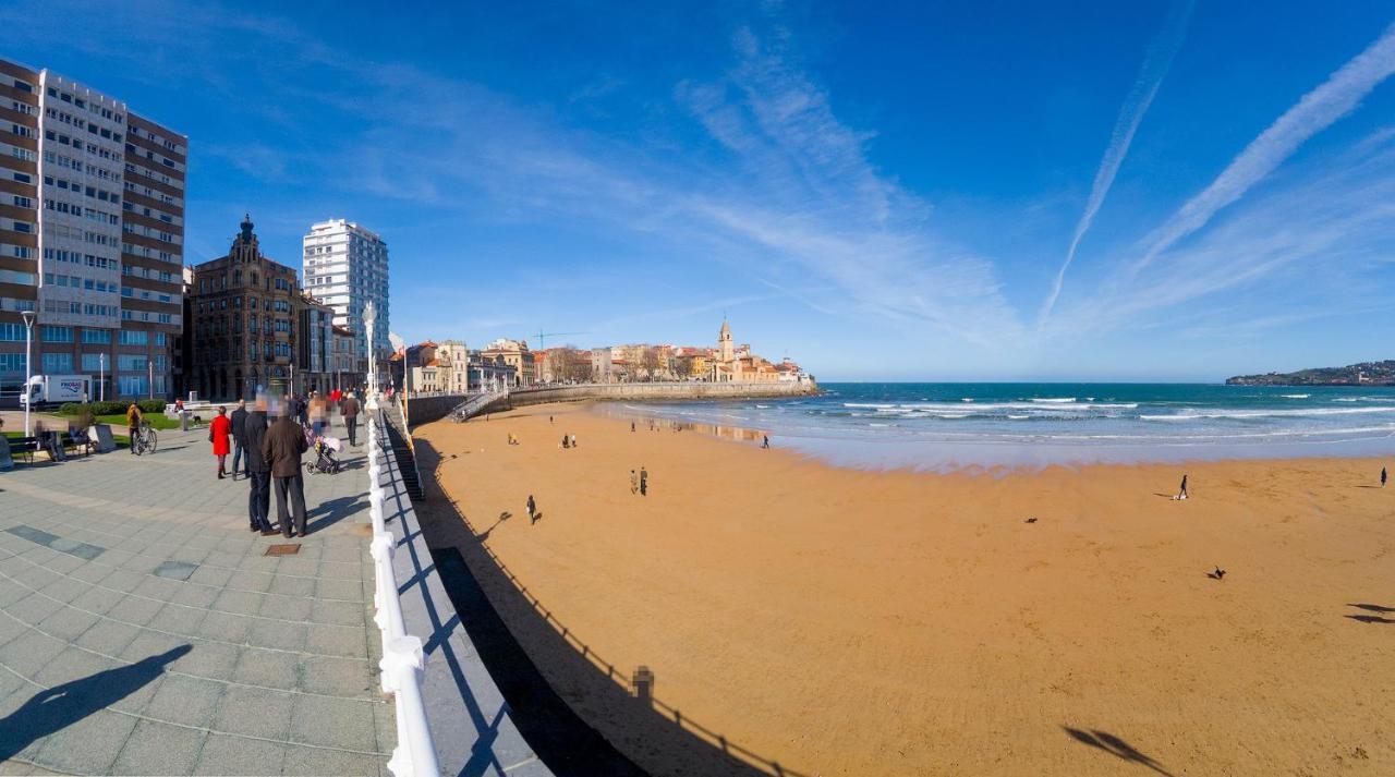 Apartamentos La Gringa Centro Gijon II Obra Nueva Con Posibilidad De Parking Eksteriør billede